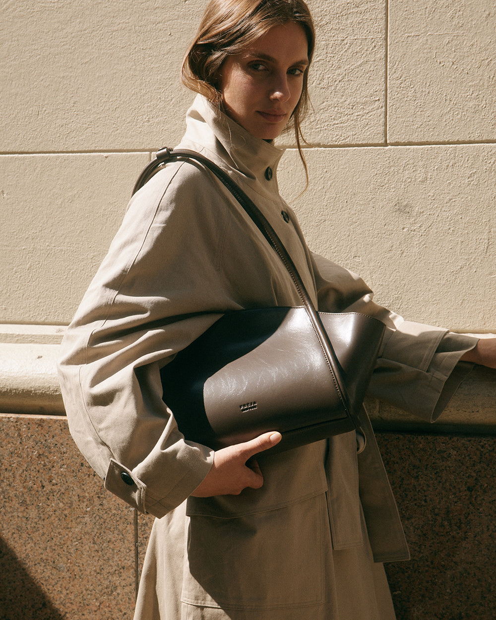 Sylvie Bag Espresso Gloss
