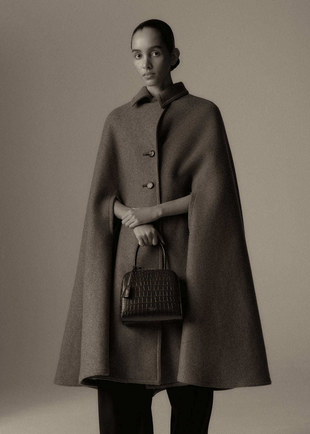 Miro Bag Black Croc