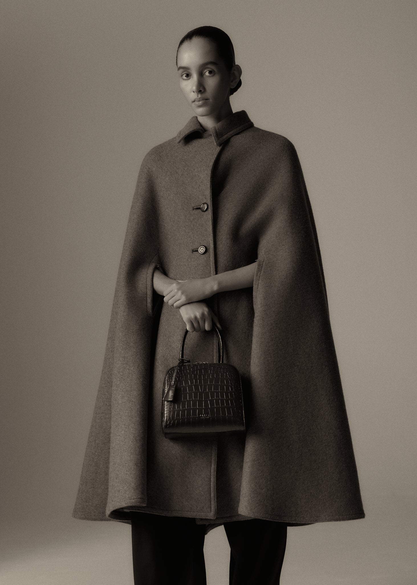Miro Bag Black Croc
