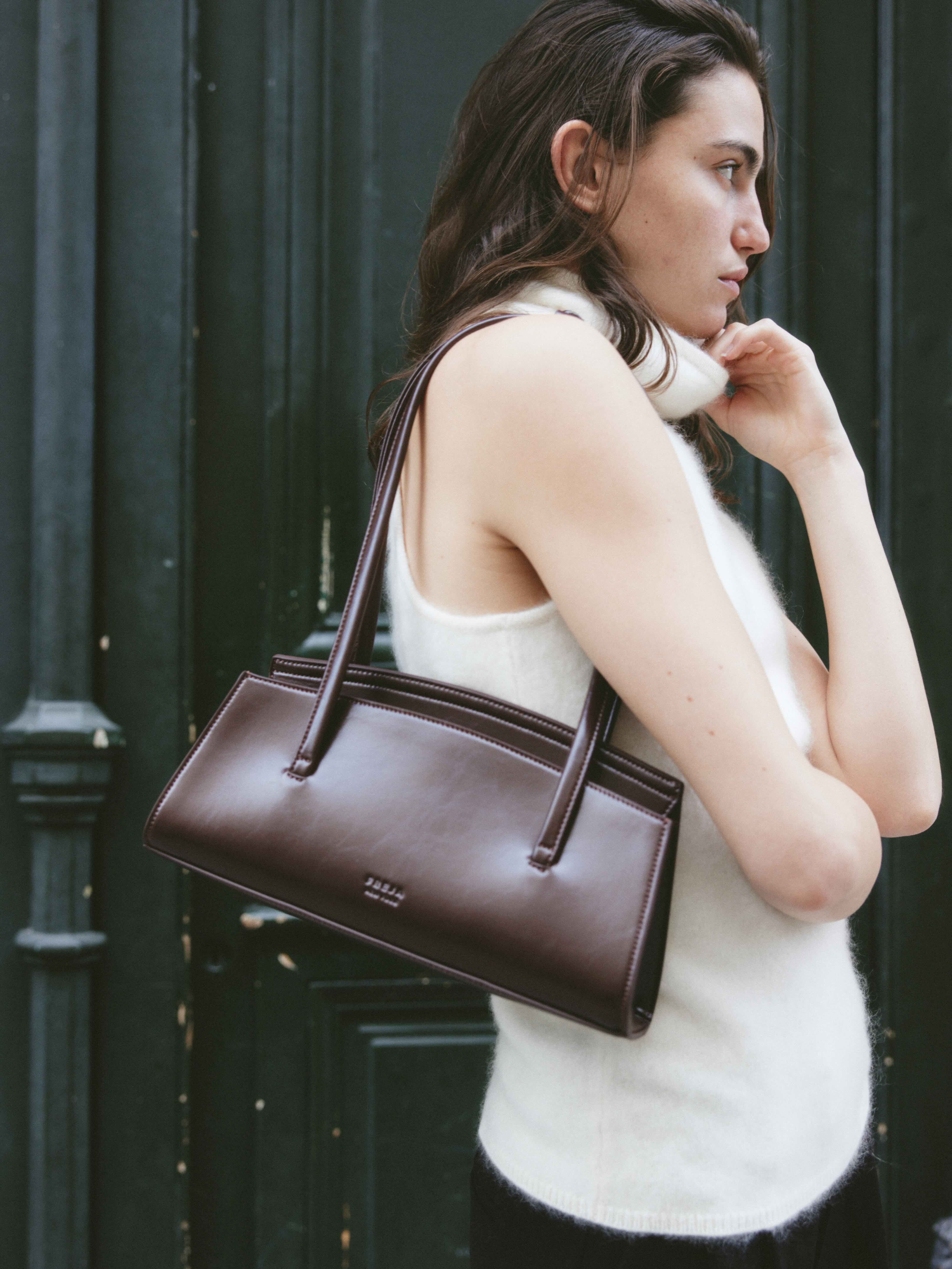 Caroline Bag Raisin Gloss