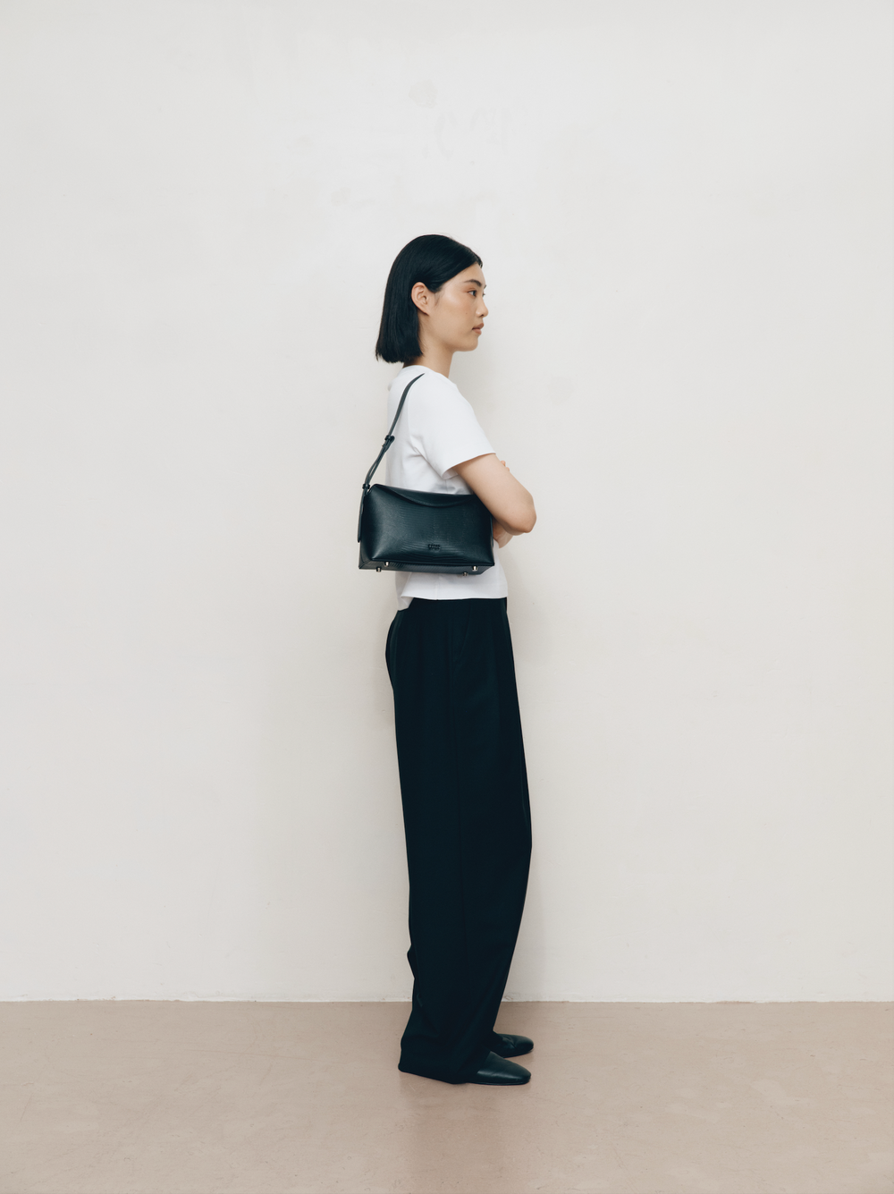 Hudson Bag Black Lizard