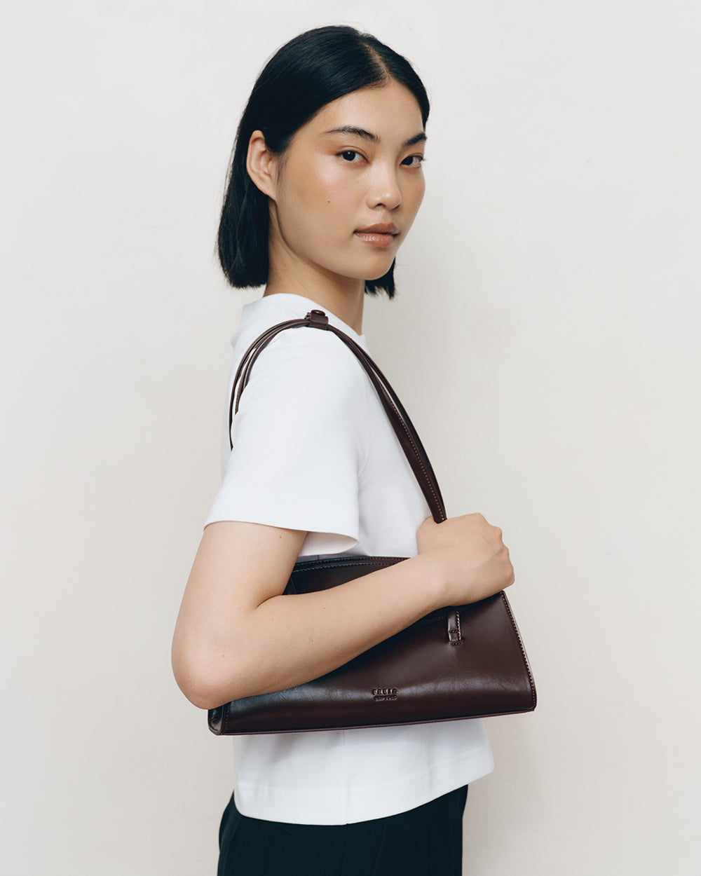 Caroline Bag Raisin Gloss