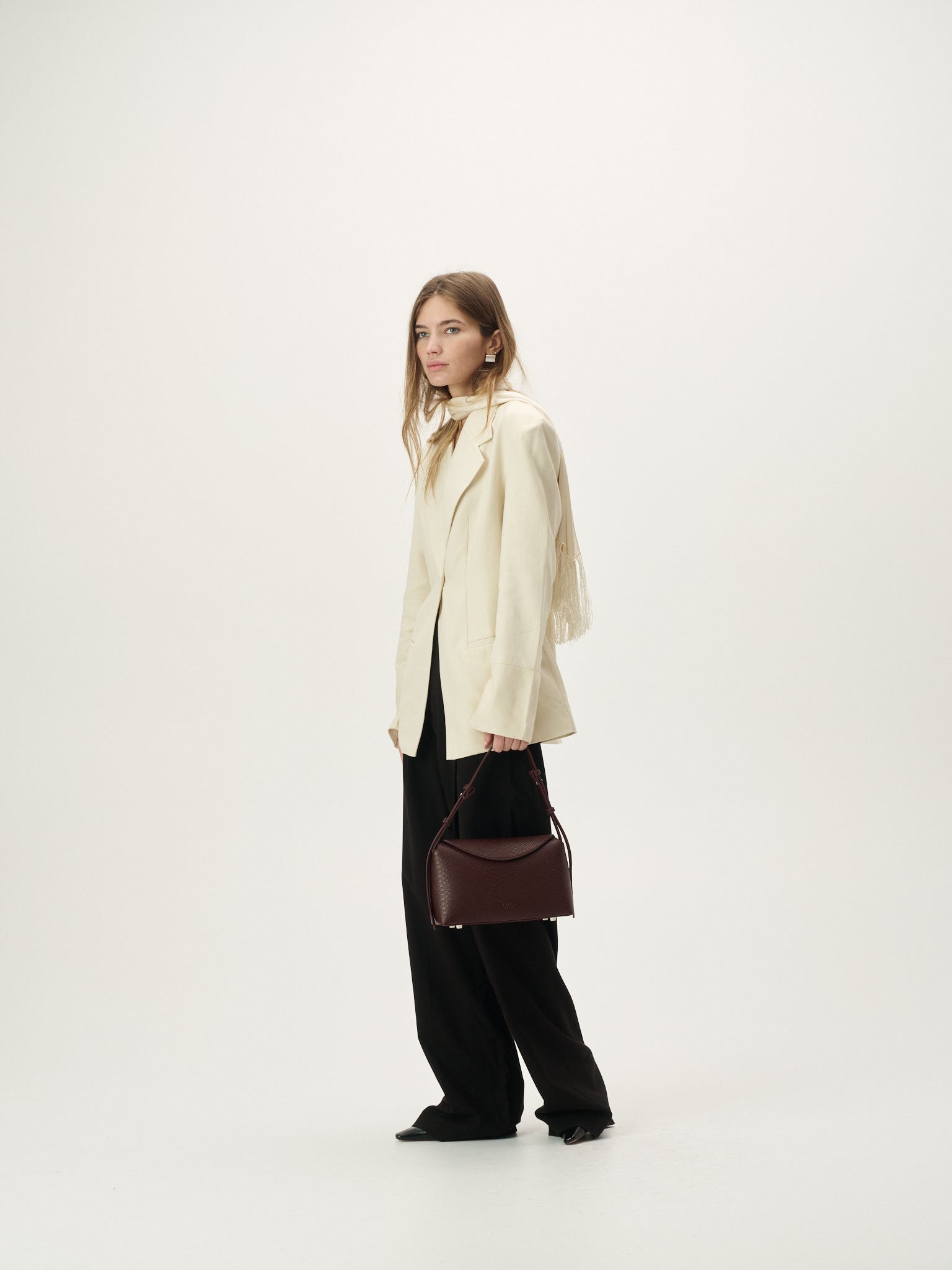 Hudson Bag Berry Croc