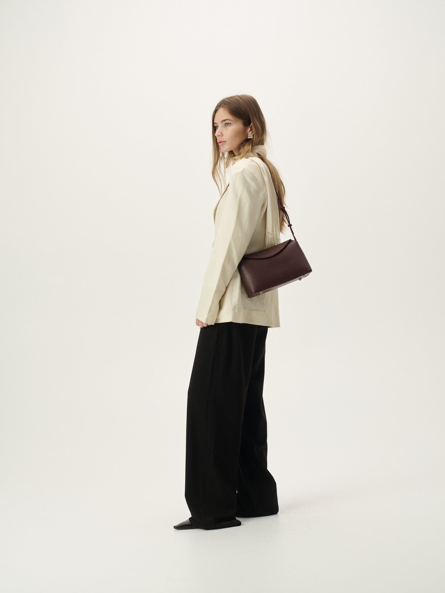 Hudson Bag Berry Croc