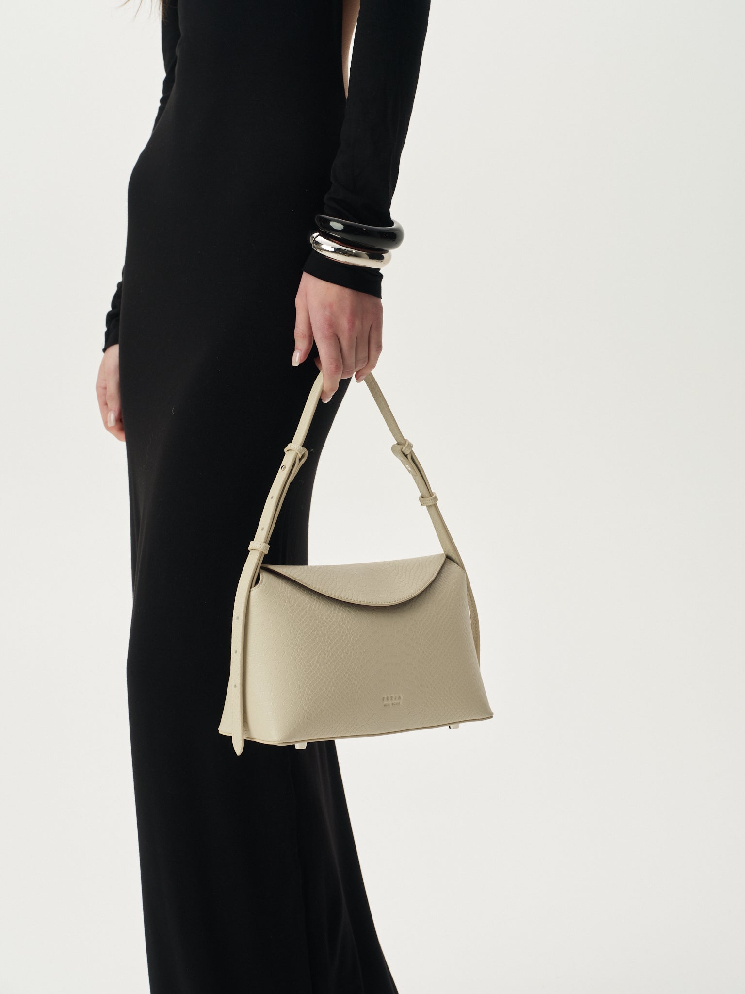 Hudson Bag Oat Croc