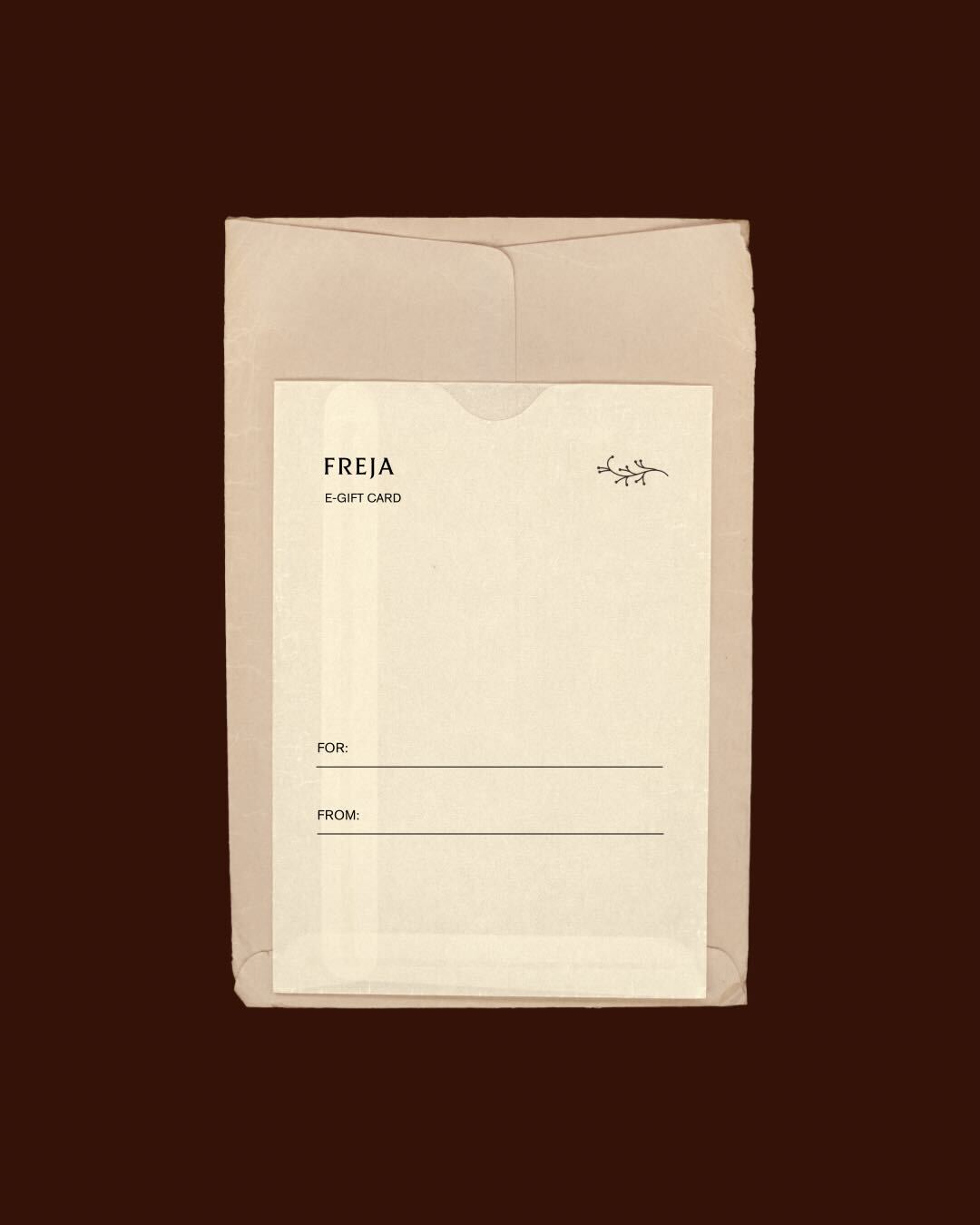 Freja Gift Card