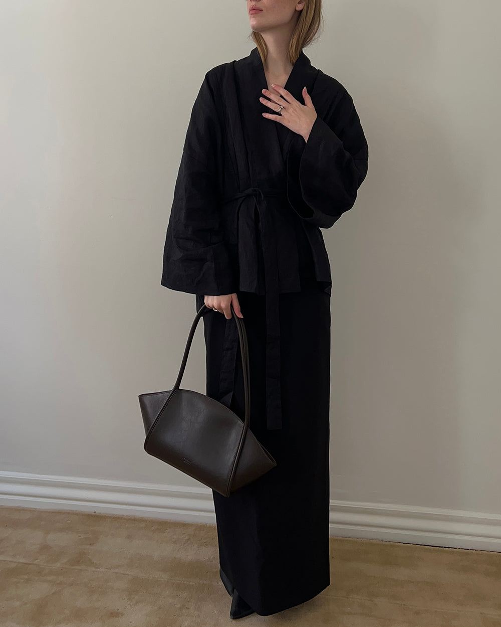 Sylvie Bag Espresso Gloss