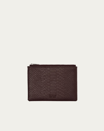 Zip Pouch 8 Berry Croc