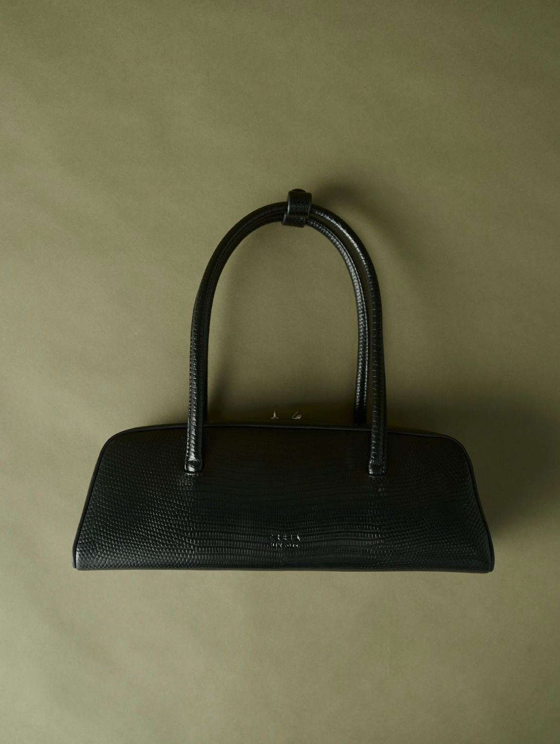 Mercer Bag Black Lizard