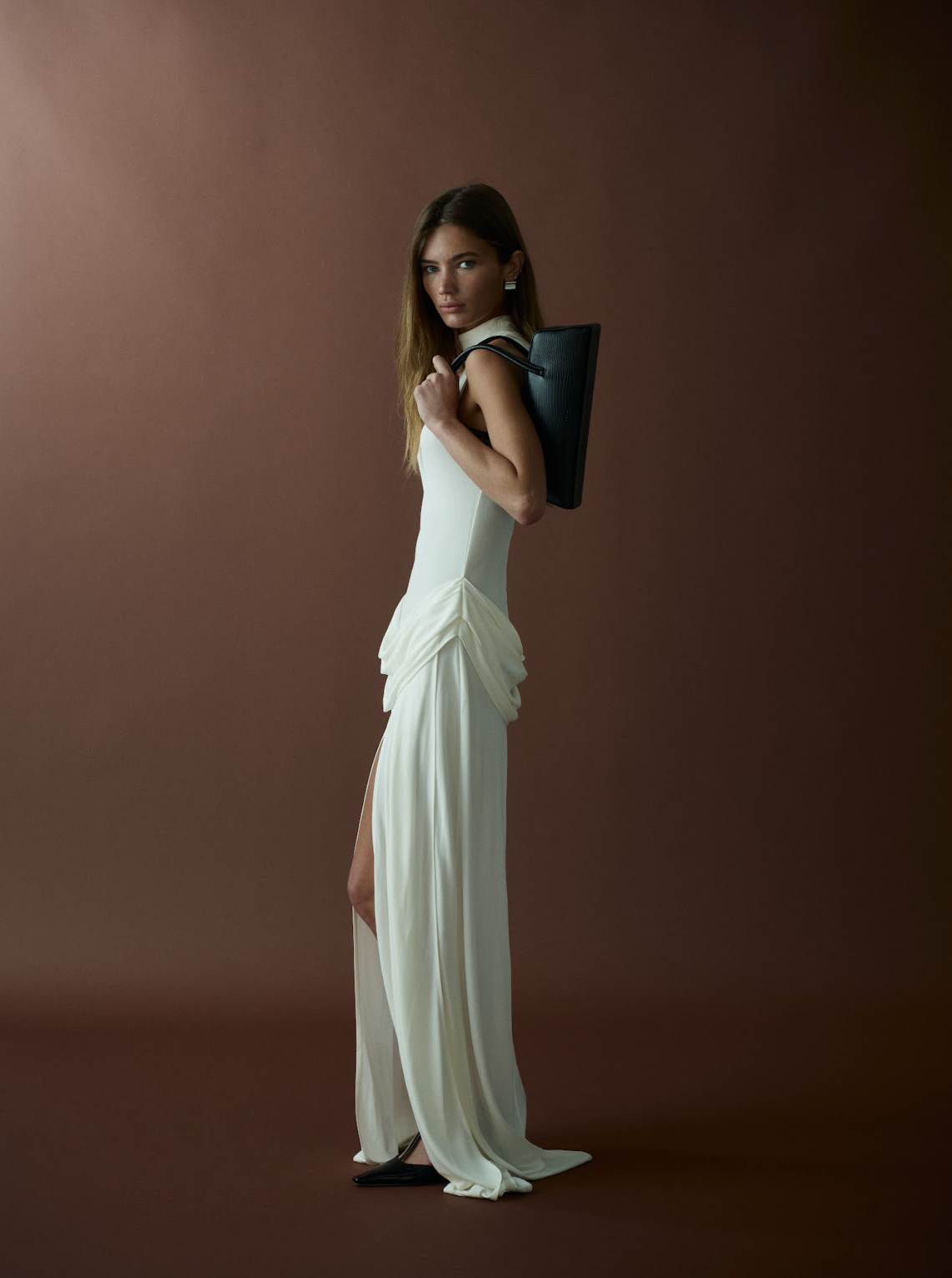 Mercer Bag Black Lizard