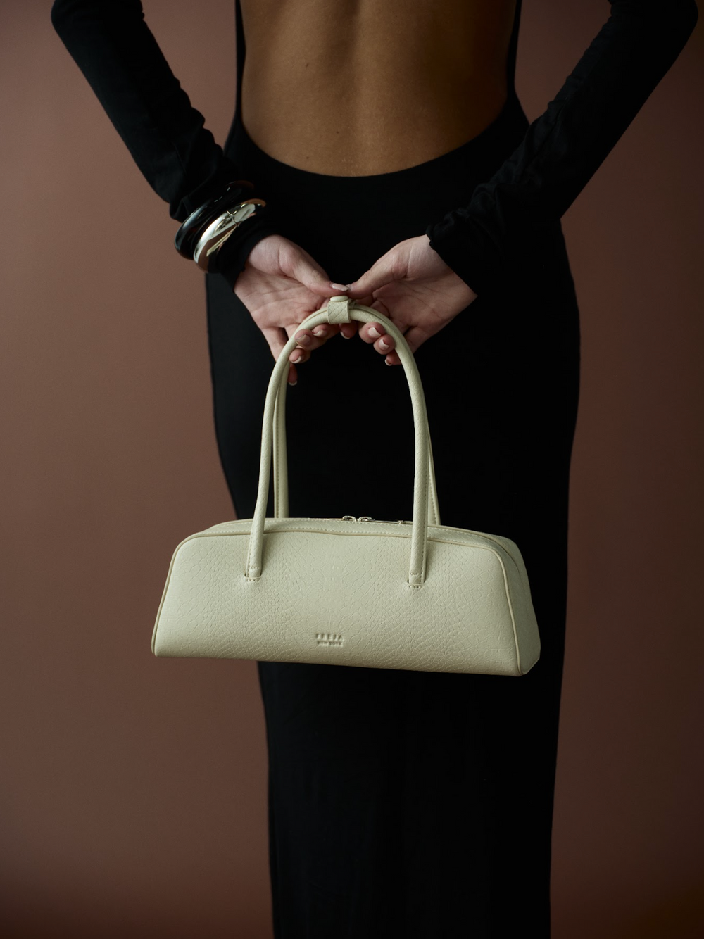 Mercer Bag Oat Croc