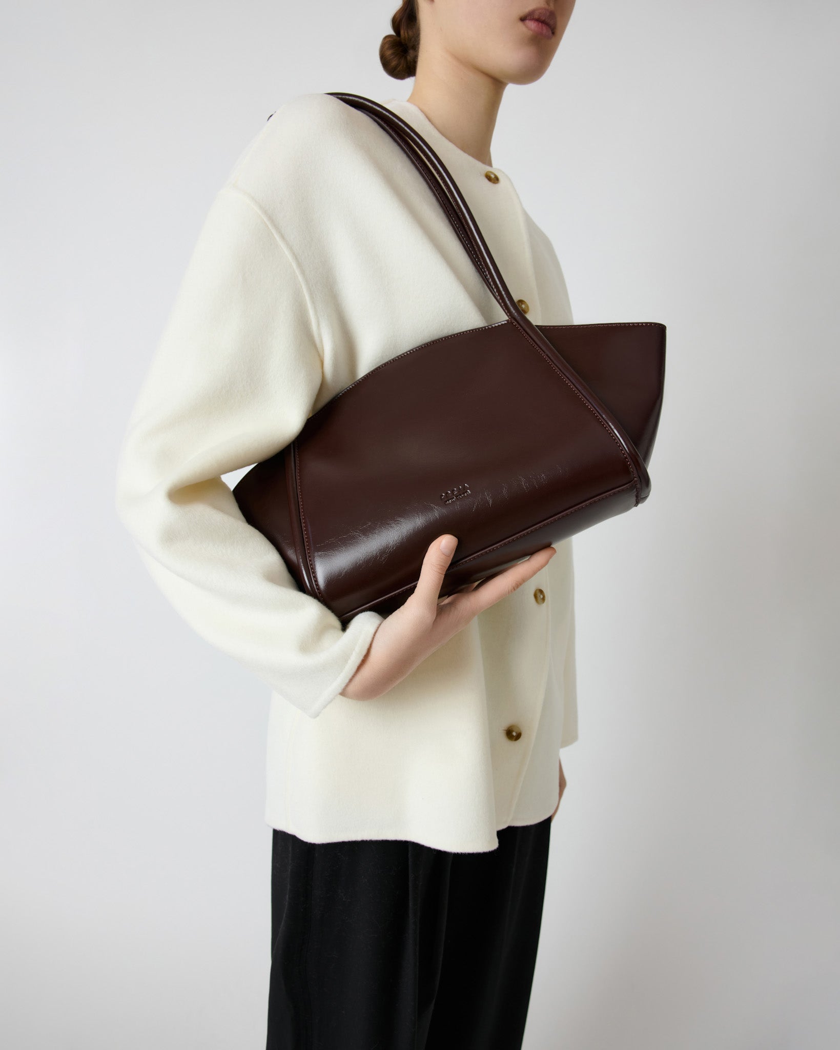 Sylvie Bag Raisin Gloss