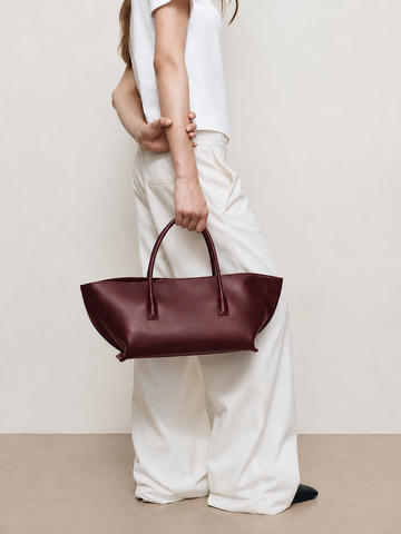 Greta Tote Burgundy