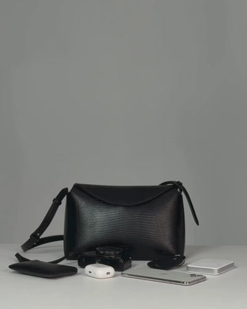 Hudson Bag Berry Croc