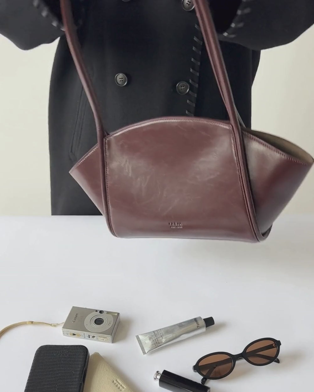 Sylvie Bag Black Gloss
