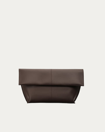 Seamed Clutch Espresso